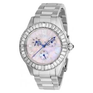 【送料無料】invicta womens angel quartz 100m stainless steel silver tone watch 28450 20,286円