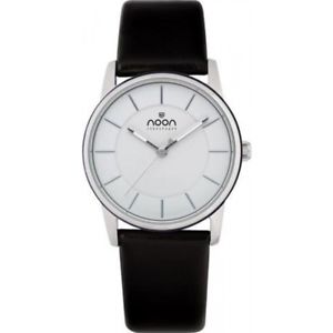 【送料無料】noon copenhagen business pointer damenuhr 98001l1 analog leder schwarz