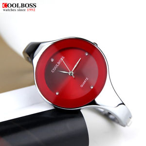 【貨物輸送無料】watch women coolboss luxury fashion casual quartz unique stylish bracelet watche 腕時計-男女兼用腕時計