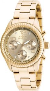 【送料無料】invicta womens 20266 angel goldtone stainless steel watch｜hokushin