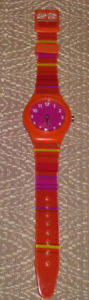 【貨物輸送無料】womans xhilaration wrist watch orange 腕時計-男女兼用腕時計