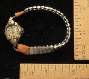 【貨物輸送無料】picard 17 jewels swiss older ladys wristwatch  wrist watch  for parts or repa 男女兼用腕時計-腕時計