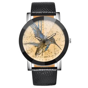 【貨物輸送無料】gardening  i love hummingbird nature wife rare novelty quartz wrist watch 腕時計-男女兼用腕時計