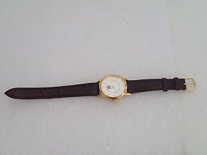 【貨物輸送無料】vintage perry ellis america chevron watch genuine leather needs battery 腕時計-男女兼用腕時計