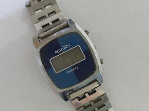 【貨物輸送無料】regenicy quartz wrist watch digital  7592 腕時計-男女兼用腕時計