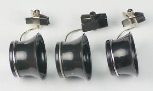 【送料無料】loupe eyeglass set spectacles glasses clip on 5x 33x 25x magnifier watchmakers|hokushin