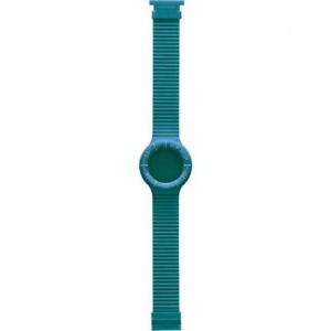 【送料無料】cinturino di ricambio hip hop hero hbu0131 large 40mm silicone ottanio verde｜hokushin