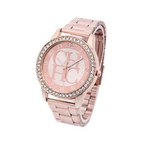 【送料無料】watches women full steel rhinestone quartz casual fashion lady wristwatch luxury|hokushin