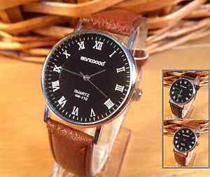 【送料無料】 sanwood mens gents classic roman numeral alloy quartz watch colour choice|hokushin