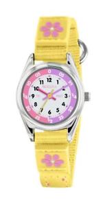【貨物輸送無料】tikkers yellow flower theme time teacher nylon strap watch  tk0155 腕時計-男女兼用腕時計