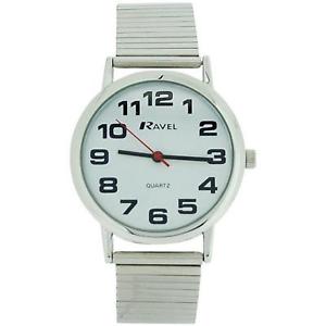 【貨物輸送無料】ravel gents stainless steel soft expandable bracelet strap watch r0208021 男女兼用腕時計-腕時計