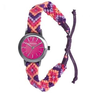 【送料無料】khnp klf0019l kahuna ladies stainless steel watch|hokushin