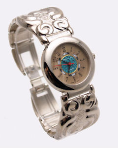 【送料無料】dejunowomens stainless steel metal bracelet analog quartz watch｜hokushin