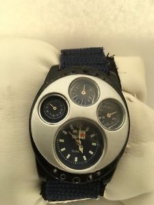 【貨物輸送無料】city mens  sports athletic analogue quartz slip over strap  watch 男女兼用腕時計-腕時計