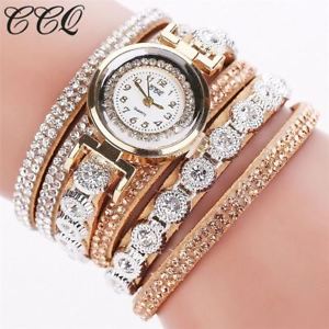 【送料無料】rhinestone bracelet watch ladies quartz watch casual women wristwatch