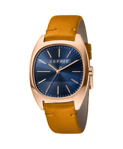 【送料無料】esprit infinity herrenuhr es1g038l0055 analog leder hellbraun｜hokushin
