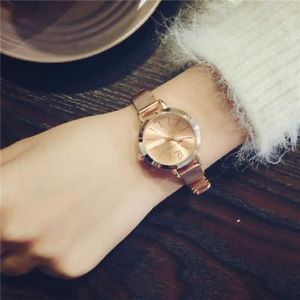 【送料無料】women watches stainless steel bracelet ladies design simple quartz wristwatches｜hokushin 12,226円