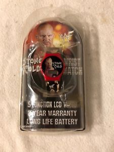 【貨物輸送無料】vintage stone cold steve austin lcd screen wrist watch  brand 腕時計-男女兼用腕時計