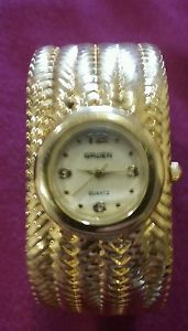 【送料無料】gruen womens bracelet watch｜hokushin