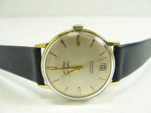 【送料無料】elegante bergana automatic herrenuhr kal puw 1261 vintage wristwatch orologio