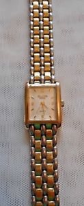 【貨物輸送無料】beautiful elgin two tone swiss bracelet watch  c3 腕時計-男女兼用腕時計