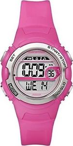 【貨物輸送無料】timex t5k771, womens marathon resin watch, indiglo, alarm, stopwatch 男女兼用腕時計-腕時計
