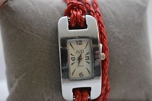 【送料無料】leather wrap watch for small wrists|hokushin