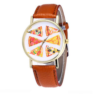 【送料無料】pizza i love pasta italy chef quartz wrist watch｜hokushin 12,226円