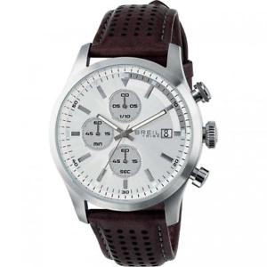 【送料無料】orologio uomo in pelle breil by tribe drift ew0413 cronografo｜hokushin