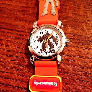 【送料無料】 orange transformers boys silicone wristwatch|hokushin