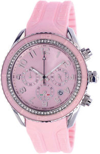 【送料無料】orologio t10 maracuja in silicone rosa , 3 sfere e strass t10c010rs