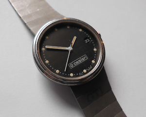【送料無料】alte herren vw design gti autouhr quarz 80er vintage oldtimer eta swiss uhr