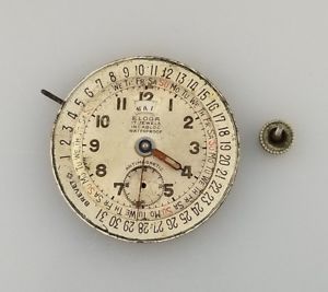 【送料無料】vintage eloga unusual triple calendar mens manual wind watch movement 21,885円