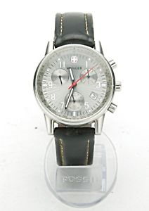 【送料無料】mens wenger swiss army chronograph watch model 7470xt 3913mm stainless steel