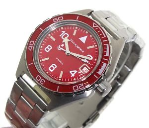 【送料無料】vostok komandirskie russian military watch 650854