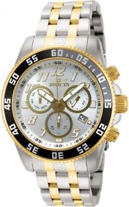【送料無料】 mens invicta 15503 pro diver chronograph two tone bracelet watch