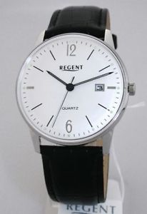 【送料無料】regent steel retro design quartz herrenuhr uvp 99,00 eur datum neu 23,665円