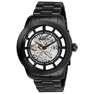 【送料無料】invicta mens objet d art automatic stainless steel casual watch 27554