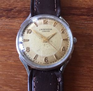 【送料無料】j w benson watch 1960s 33,980円