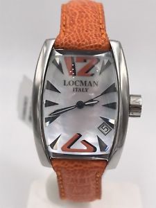 【送料無料】orologio locman panorama lady ref151o pelle 28x32mm 520 scontatissimo nuovo