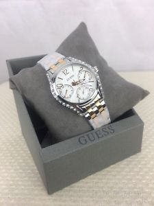 【送料無料】guess ladies bracelet metal silver rose gold watch rrp 179 xmas gift｜hokushin