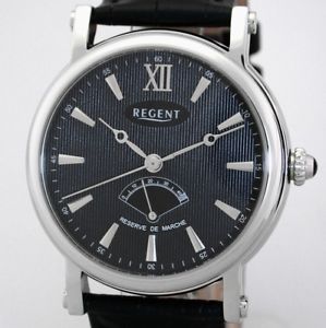 【送料無料】regent power reserve automatik herrenuhr uvp* 198,00 eur  ref 3599st