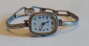 【送料無料】montre femme suisse vintage warens en argent 24,466円