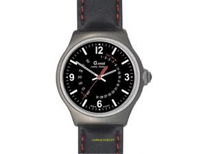【送料無料】funkuhr 22776 von gard ruhla mit datum und wochentag nachtleuchtend glasboden