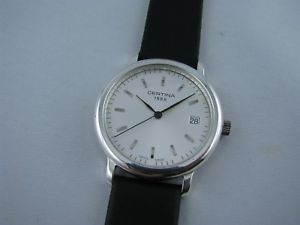 【送料無料】certina 1888 damenuhr quartz im versilberten gehuse