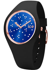 【送料無料】ice watch 016298 ice cosmos star deep blue small, silikon blau neu