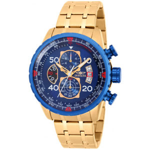 【送料無料】invicta aviator 19173 stainless steel watch