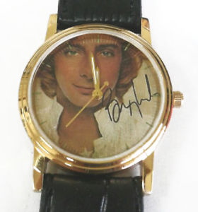 1990s vintage barry manilow collectible collectors edition classic wrist watch 1990s vintage barry manilow collectible collectors edition classic wrist watch