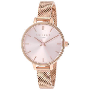 【送料無料】ted baker damen uhr ros gold