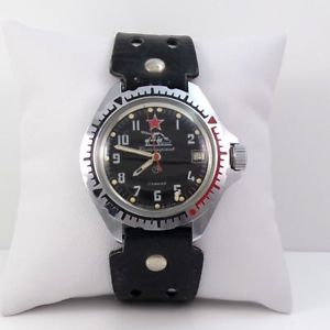 【貨物輸送無料】rare vostok watch komandirskie tank amphibia ussr soviet qxc23